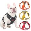 Pet Harness for Small Large Dogs Adjustable Safety Lead Straps Reflective Dog Harnesses Vest French Bulldog Walking Lead
