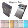Cigarette Case Storage Boxes Long Aluminum Alloy Cigarette Holder Portable Cigarette Organization Box for Outdoor Travel