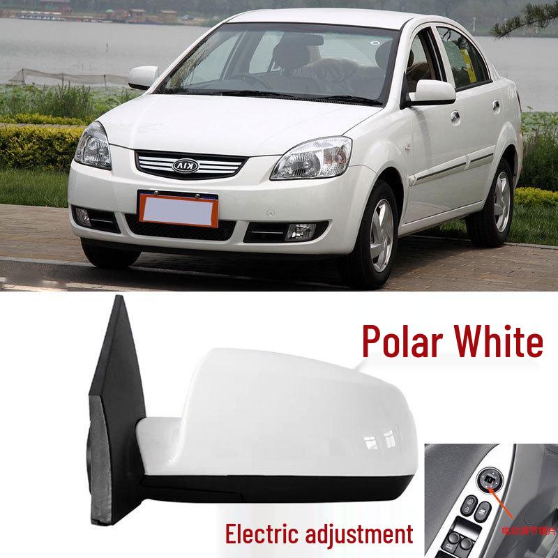 Kia Rio RIO Rearview Mirror Assembly - Includes 2-Year Warranty. Compatible with Other Reverse Mirrors.