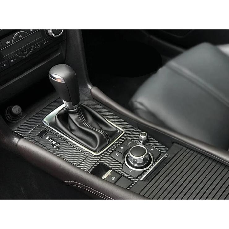 Car Styling Accessories Automobile gear panel decorative stickers For Mazda 3 Axela