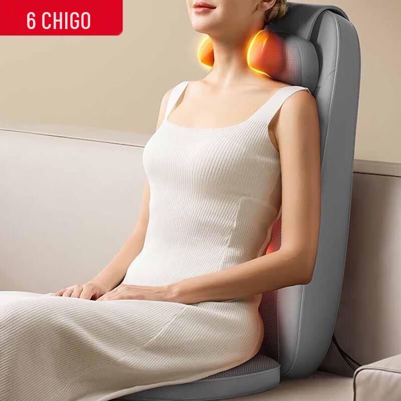 CHIGO Smart Massage Cushion with Heat Therapy