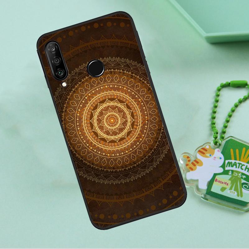 Индийский узор Мандала для Huawei Nova 8i 11i 12i 12s 9 10 SE Y90 Y60 Y70 Y72 Y61 Y91 P20 P30 P40 Lite P60 Pro Чехол
