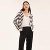 GOELIA French Style Striped Jacket