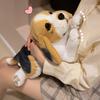 Simulation Beagle Plush Toy Cute Fluffy Cartoon Stuffed Animal Dog Doll Home Decor Gifts For Kids