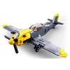 289 шт. Набор строительных блоков модели истребителя времен Второй мировой войны, военный самолет, кирпичики, развивающая игрушка для детей