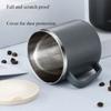 400 мл 304 нержавеющая сталь кофейные кружки портативные чашки теплоизоляция противопадающая термос кружка для дома с крышкой и ручкой кружка