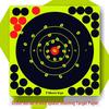 8-inch Fluorescent Self-Adhesive Color-Changing Shooting Target Stickers