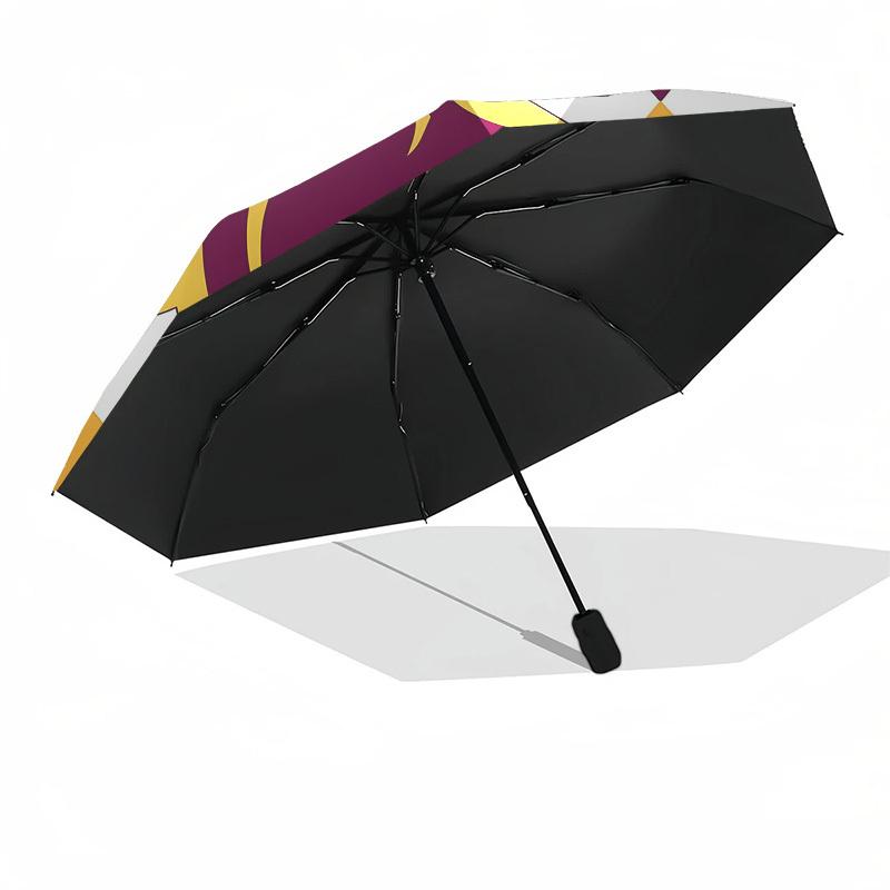 Broncos, Brisbane Automatic Opening and Closing, 8 rib Structure Portable Umbrella, Suitable for Men and Women in All Seasons  Perfect Gift