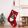 Bag Pocket Hanging Christmas Gift Santa Claus Sock Christmas Stocking Gift Bag Christmas Tree Decor