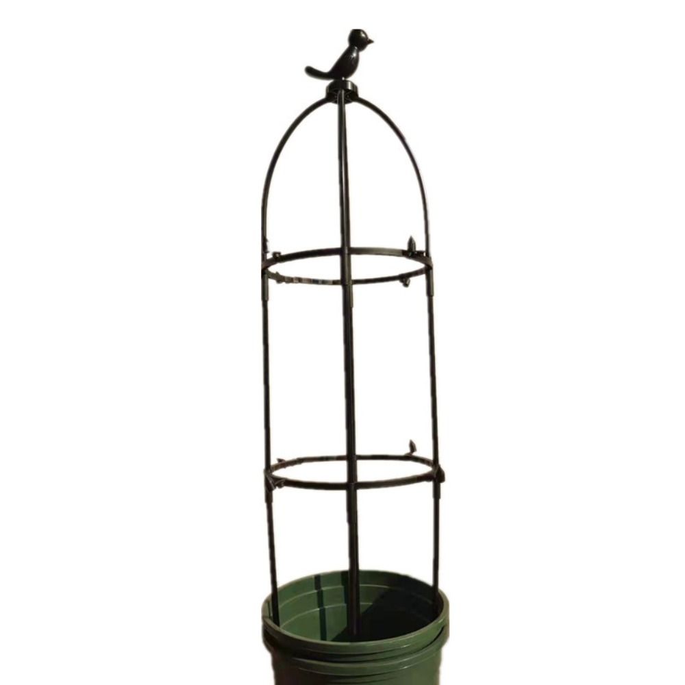 Rose Tomato Balcony Gardening Support Rod Planting Rack Climbing Vine Rack Flower Pot Holder