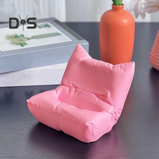 Держатель для телефона в форме дивана с портом для зарядки, регулируемый угол наклона, инновационное крепление для телефона на диван, кресло, для домашнего офиса и путешествий