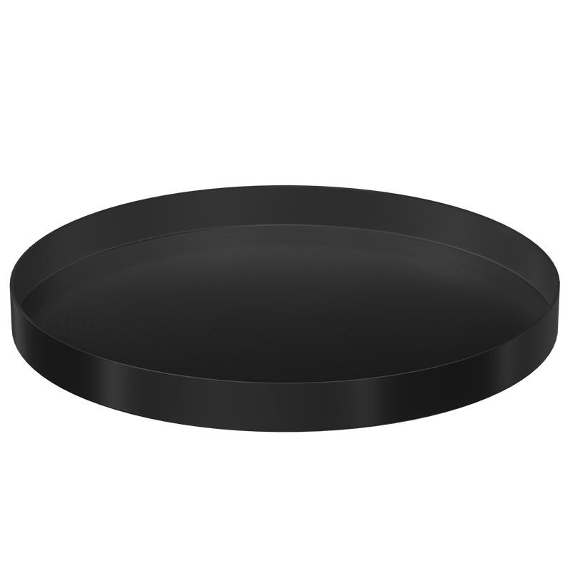 Железное искусство Тарелка для закусок Украшения Однотонная Подставка Подсвечник Тарелка Декоративный Круглый Дизайн Многоцелевые Товары для дома