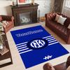 Inter Milan Customize Your Name Floor Rug Office Rug Suitable for Balcony Foyer Dining Room Entryway Antislip Carpet Decorate Offices Spiritual Gift