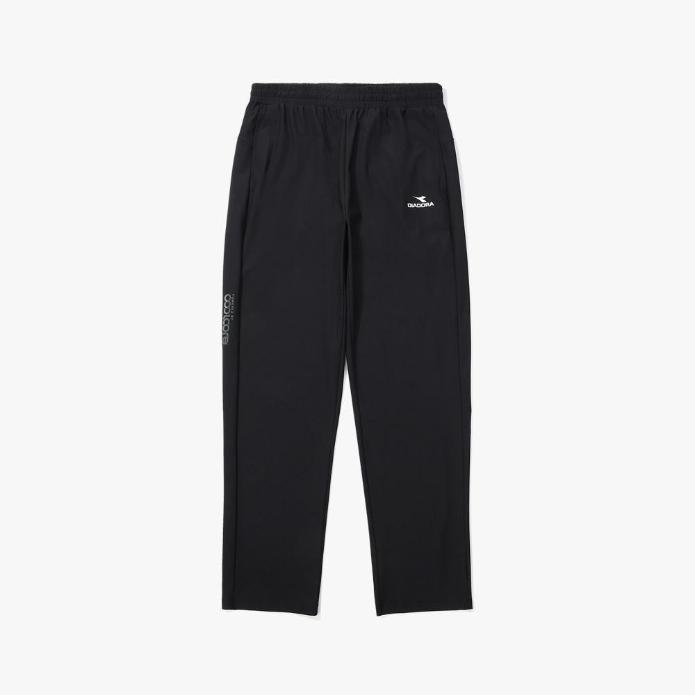 Diadora Активные тканые брюки Coolcore Черные