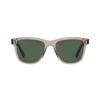 Sunglasses - Hawkers - One Pair - Polarized - Translucent Beige Frame - Green Lenses
