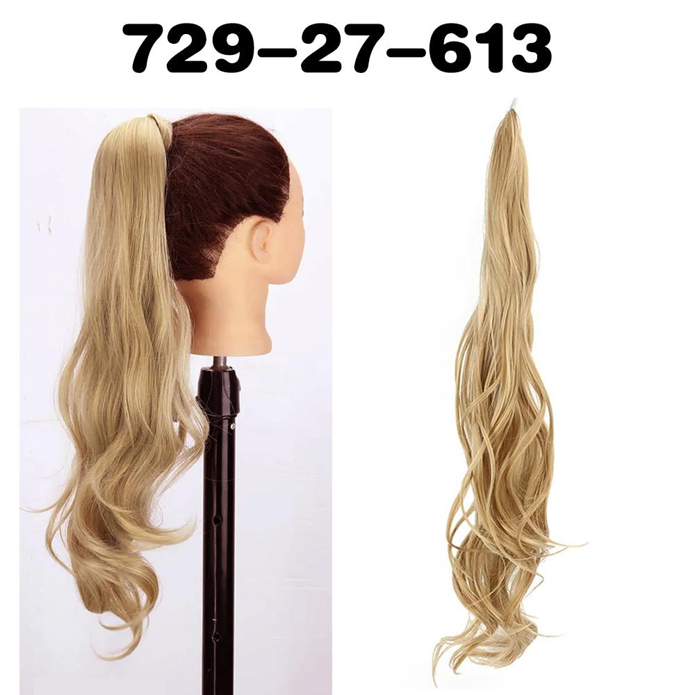 MISS WIG 30-дюймовый синтетический гибкий хвост с длинным волнистым многослойным хвостом, парик для женщин, повседневная одежда