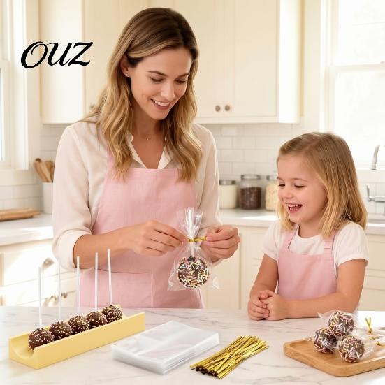 Easy Release Cake Pop Mold 3PCS Sets, Food Grade Plastic with Wedding Treat Making Kit Cutter And Pusher, Round Ball Maker for Baking Decorating