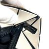 ISSEY MIYAKE BAOBAO Width Tote Bag Shoulder Bag PVC/Leather Beige/Black