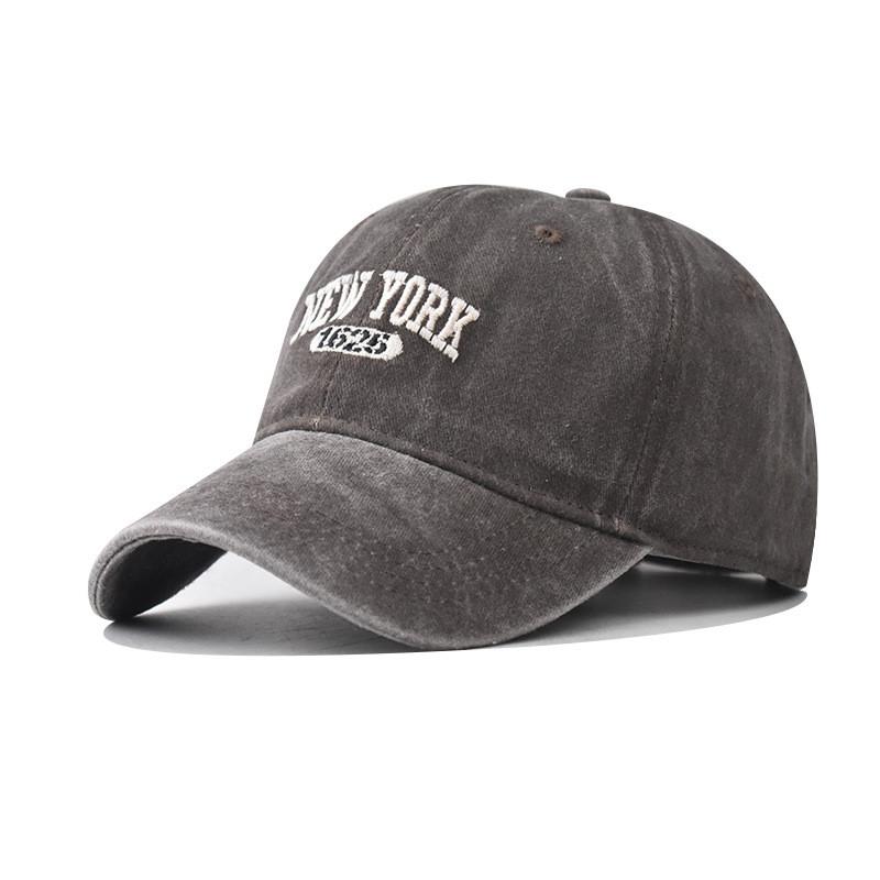 New Cotton York Wash Casual Baseball Cap With Windresistant Design Adults For