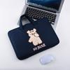 Сумка для ноутбука MacBook 13,3/14/15,6/16 дюймов с вышивкой, сумка для ноутбука Hi Bear [сумка r], Hi Bear [сумка r]