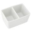 Bokuundo Brush Washer Square Ceramic 12 см 26504 2-отверстия