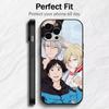 Чехол для телефона с принтом аниме Y-Yuri On Ice Для iPhone 17, 16, 15, 14, 13, 12 Plus, Max Мягкий силиконовый черный чехол
