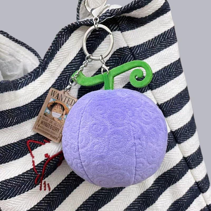 One Piece Люффи Дьявольский фрукт Плюшевый брелок Аниме Подвеска Новое поступление