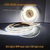 10m COB Light Strip: 624 Lights, Bi-Color, Stepless Dimming, 24V, No Voltage Drop, High Brightness & Color Rendering
