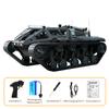 Remote Control Tank, 2.4GHz All Terrain 360 Degrees Rotating Stunt Toy Vehicle with LED Lights, Off Road Tracked Car