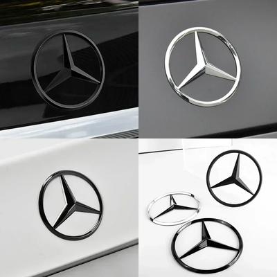 Автомобильная наклейка Для Mercedes Benz Логотипы Mercedes Накладка Декаль 3D ABS Наклейка Эмблема на Задний Багажник Автомобиля Для Mercedes Benz W177 A-cla