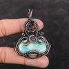 Amazonite Pendant Copper Wire Wrapped Gemstone Pendant Stylish Pendant Copper Wire Jewelry Handmade Pendant Gift For Mom Amazonite Jewelry