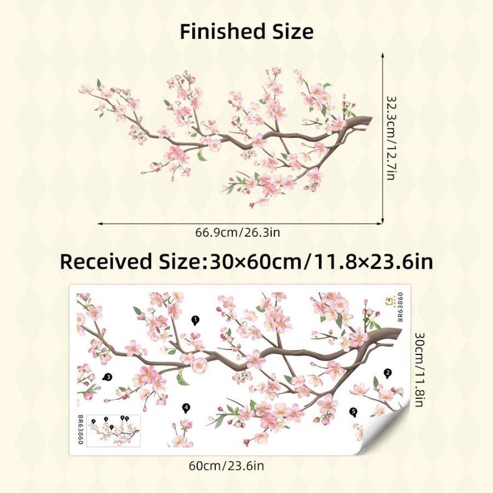 Двусторонняя красочная наклейка на стену с изображением бабочек и цветов, электростатическая паста, паста для оконного стекла, видимая декоративная наклейка на стену