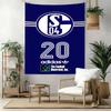 Fc Schalke3 Wall Decor Tapestry Art For Pet Memorial Birthdaywedding Party Backdrop Family Gift