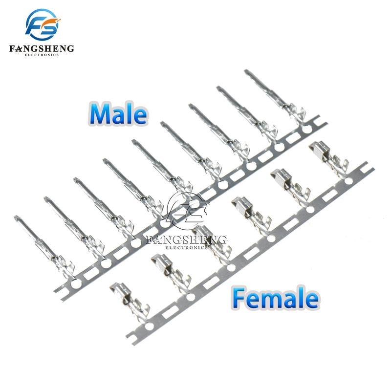 10/ 50 Sets JST SM2.54 2/3/4/5/6/7/8/9/10/11/12 Pin Pitch 2.54mm SM Female and Male wire connector housing SM-2P SM-2R SM2.54MM
