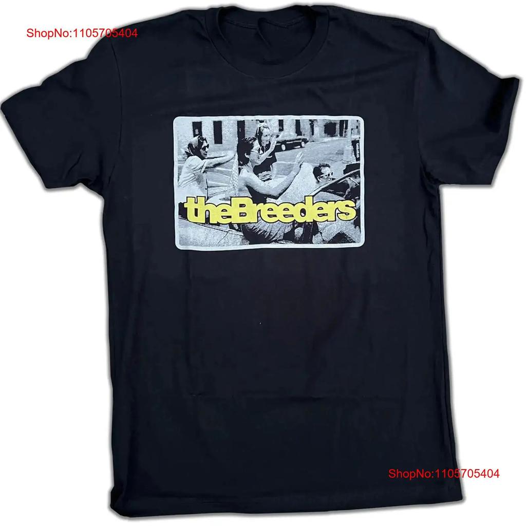 Vtg The Breeders S 4xl For T Shirt Cotton Vintage Homme Stylish Soft Casual Breathable Versatile
