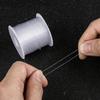 Прозрачная хрустальная леска для бисероплетения и DIY-аксессуаров, 0,2 мм - 0,8 мм