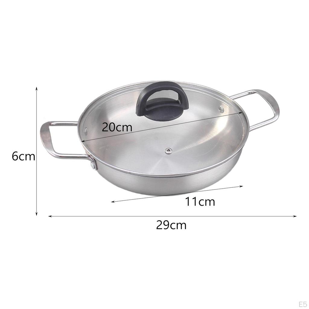 Корейская кастрюля с лапшой рамэн, кастрюля для супа кимчи, быстро нагревающаяся домашняя кулинария