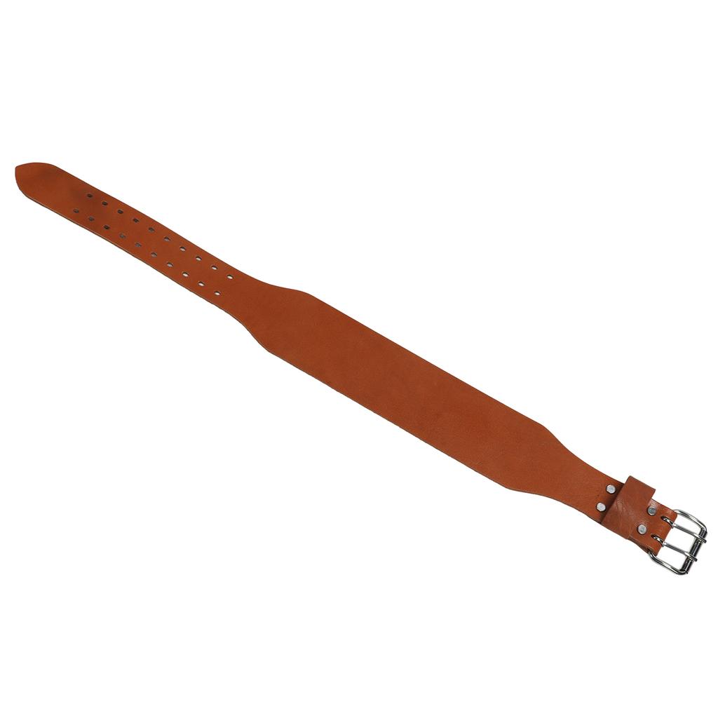 Пояс для тяжелой атлетики 1 слой кожаный двойной зубец силовой подъем поддержка спины мужчины женщины сила