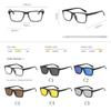 Polarized Optical Magnetic Sunglasses Clip Magnet Clip on Sunglasses Clip on Myopia Sun Glasses Frame 1+1 Combination Clip on Magnetic  Sunglasses