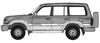 Fujimi Model Touge Series Toyota Land Cruiser 80 Plastic Model (FUJIMI) 1/24 No.21