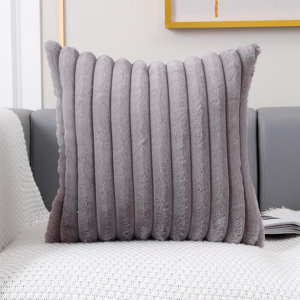 Soft Plush Fur Pillow Cover 45x45cm 30x50cm Decorative Pillow Case for Sofa Decor Pillows Cover for Bed Luxury Fur Cushion