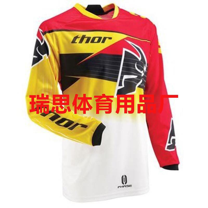 Summer long-sleeved cycling suit mountain bike TLD downhill suit off-road motorcycle suit T-shirt racing sweatshirt