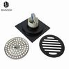 Brass Floor Drain and Removable Filter Insert Ceramic Tile Floor Drain Gold Color Box ISO Modern Washroom Strainer 3 Years