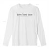 Born From Pain T Shirt In Love With The End Design Punk Rock Style for Men vintage Washed Top For Everyday Wear streetwear