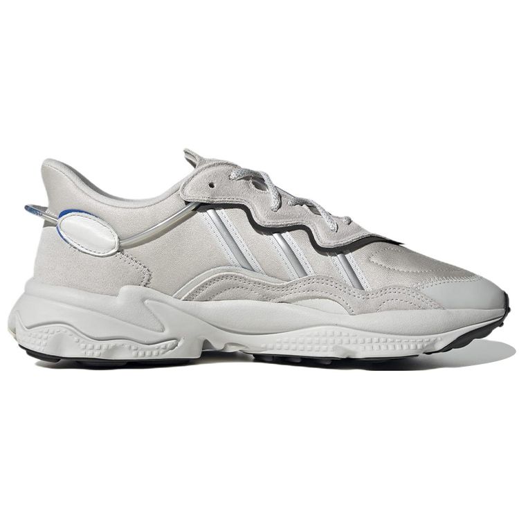 Adidas Ozweego Grey Silver Metallic Unisex Sneakers Grey-One Crystal-White HP6337