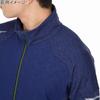 Mizuno Stretch Fleece Training Blue Depth Size 32MC1557 Men's Jacket, Heather, L,