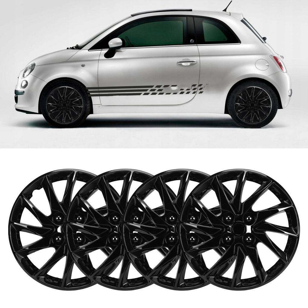 4 шт. 14-дюймовые колпаки на колеса, защитные, модные R14, сменные колпаки для большинства легковых автомобилей, грузовиков, внедорожников