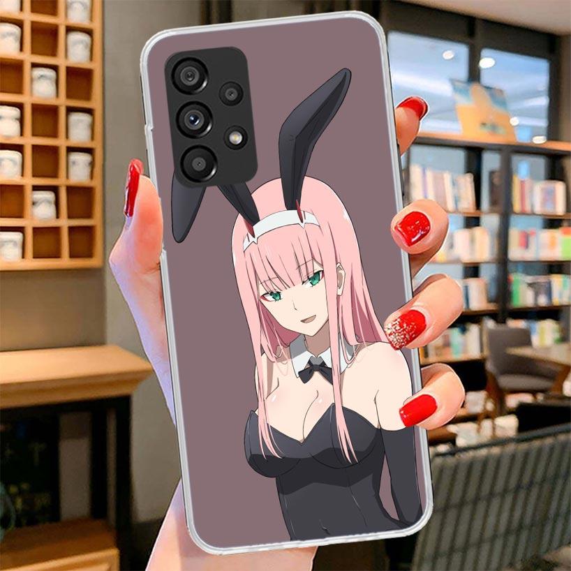 Чехол для телефона Zero Two Darling In The Franxx 02 для Samsung Galaxy A17 A37 A57 A16 A26 A36 A56 A15 A25 A35 A55 A14 A24 A34 A54 A13