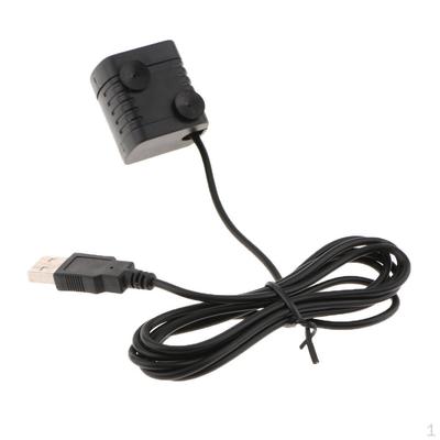 USB-разъем 80-200 л/ч регулируемый бесщеточный насос для фонтана 5 В