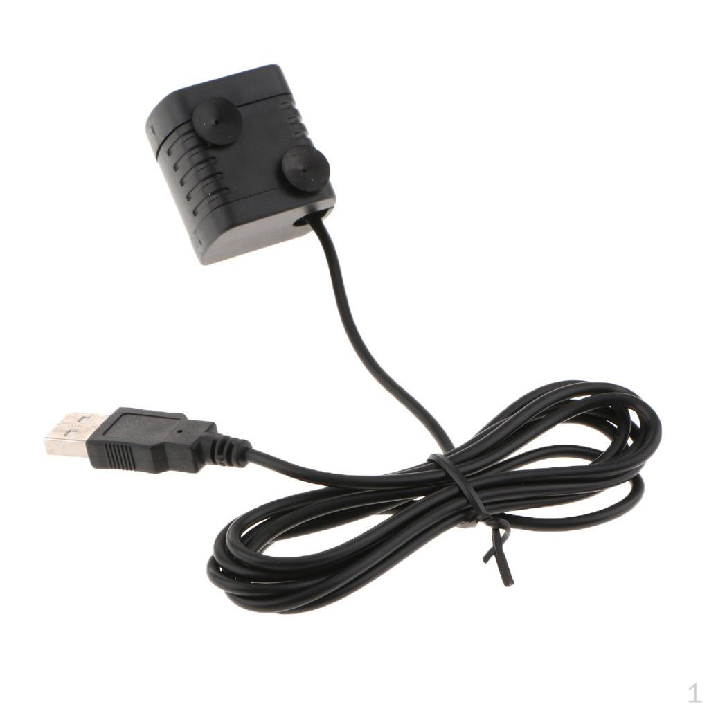 USB-разъем 80-200 л/ч регулируемый бесщеточный насос для фонтана 5 В